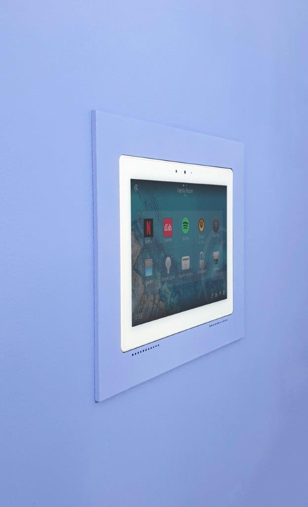 Retrofit mount for Control4 T4 8" touch screen