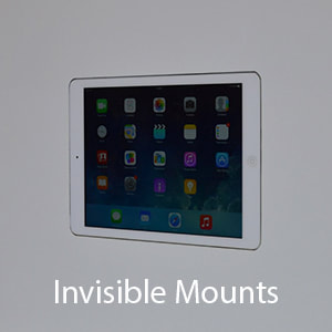 Wall-Smart Invisible mounts for iPad mini 5 