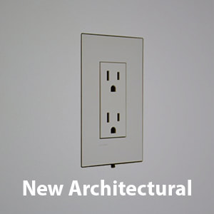Flush mounts for Lutron New Architectural