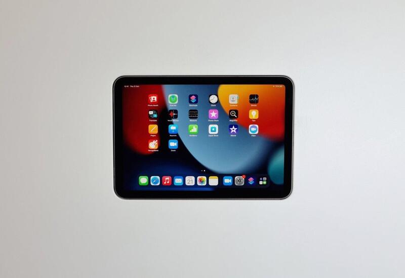 Invisible mount for iPad mini6 without grills