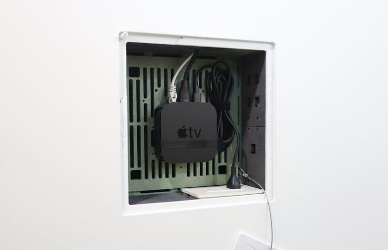 Wall-Smart new construction Uni-INwall S for Apple TV, bond bridge  and other  devices