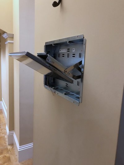 Wall-Smart mount for Crestron