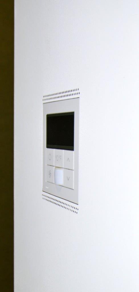 new construction flush mount for Palladiom QS Thermostat Matte