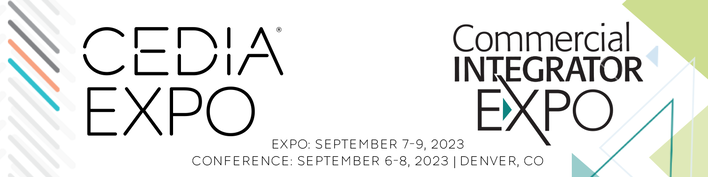 CEDIA EXPO Septemeber 29 through October 1 2022 Dallas TX
